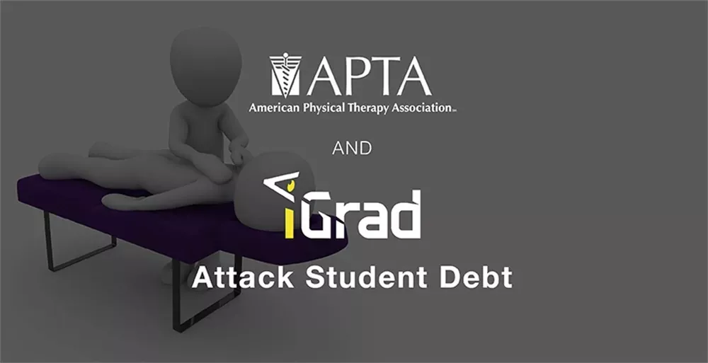 APTA and iGrad Attack Student Debt header