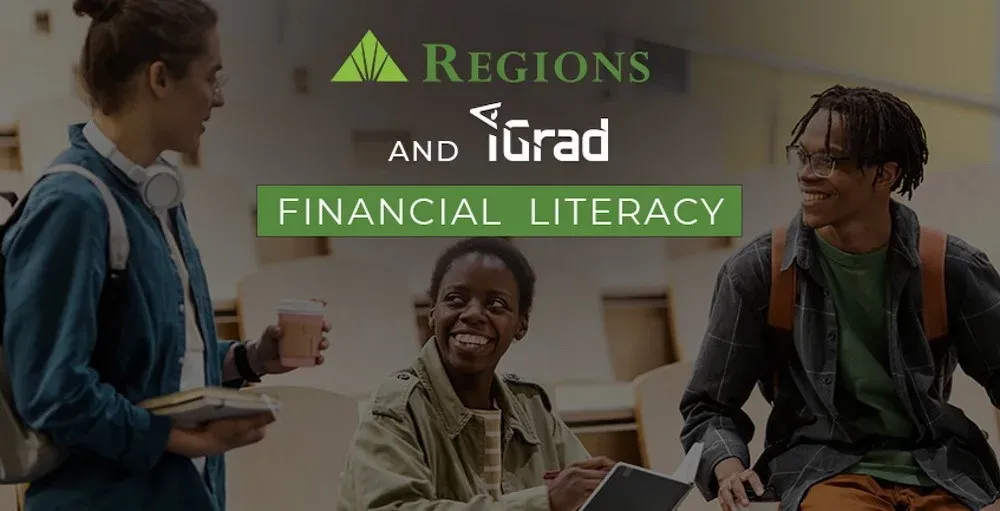 Regions Next Step Expands Financial Wellness Offerings for Students via iGrad and We Are Teachers Platforms header