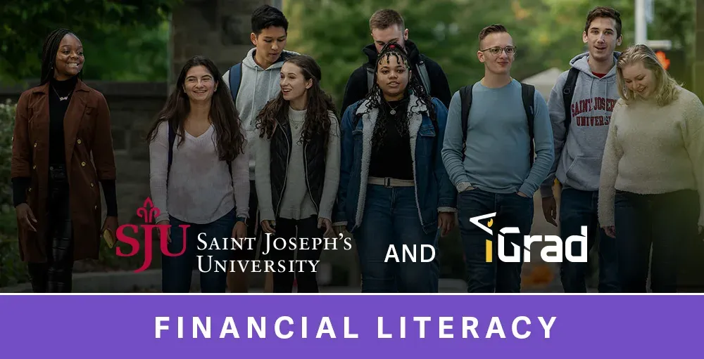 iGrad to Launch Financial Literacy Education at Saint Joseph’s University for Students, Faculty, Staff and Alumni header