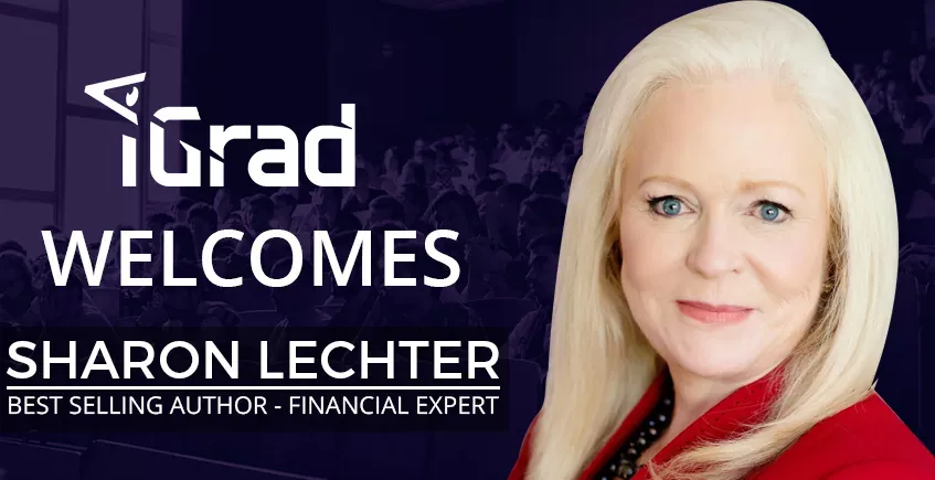 Sharon Lechter, co-author of \”Rich Dad\” Brand, Joins iGrad’s Panel of Financial Literacy Experts header