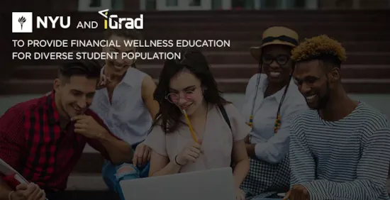 NYU and iGrad to Provide Financial Wellness Education for Diverse Student Population header