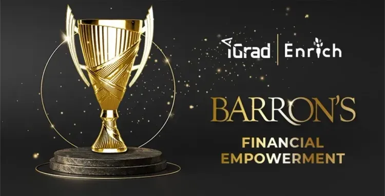 Barron’s Honors Enrich for Financial Wellness header