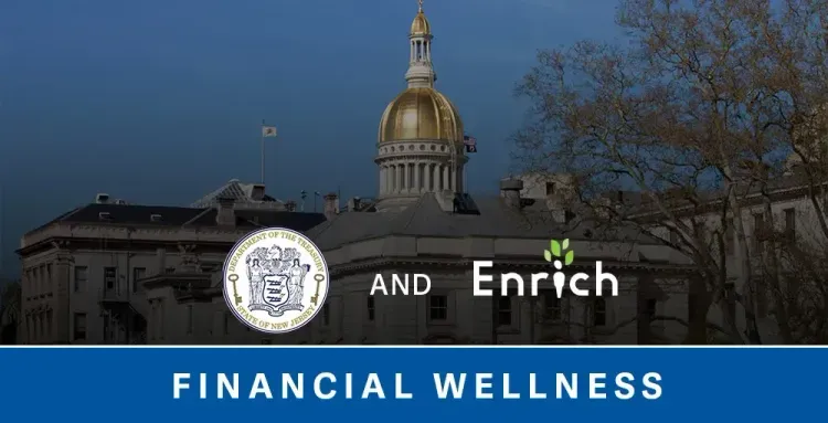 New Jersey Gov. Phil Murphy and NJ Department of Treasury Launch NJ FinLit Platform Powered by Enrich™ header