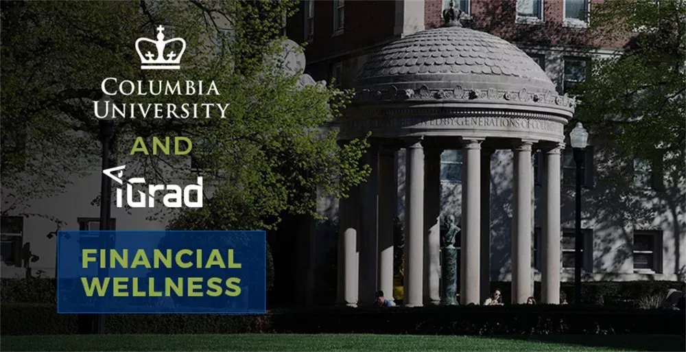 iGrad Partners with Columbia University to Combat Student Loan Crisis with AI-Powered Student Financial Wellness Platform header