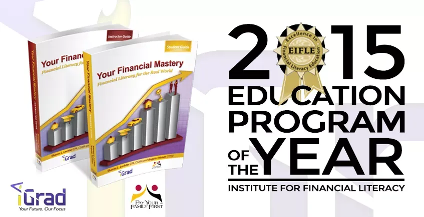 iGrad and PYFF financial literacy curriculum wins “Education Program of the Year” header