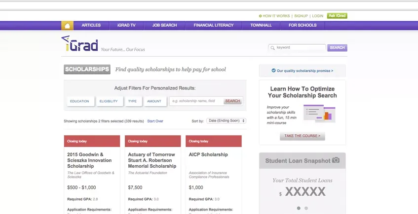 Case Study: Building A School-First, Student-First Scholarship Engine header