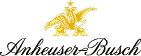 Anheuser-Busch logo with a golden eagle over the letter A and cursive Anheuser-Busch text below.