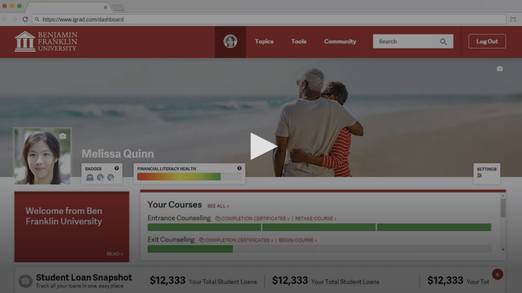 Screenshot of the demo video